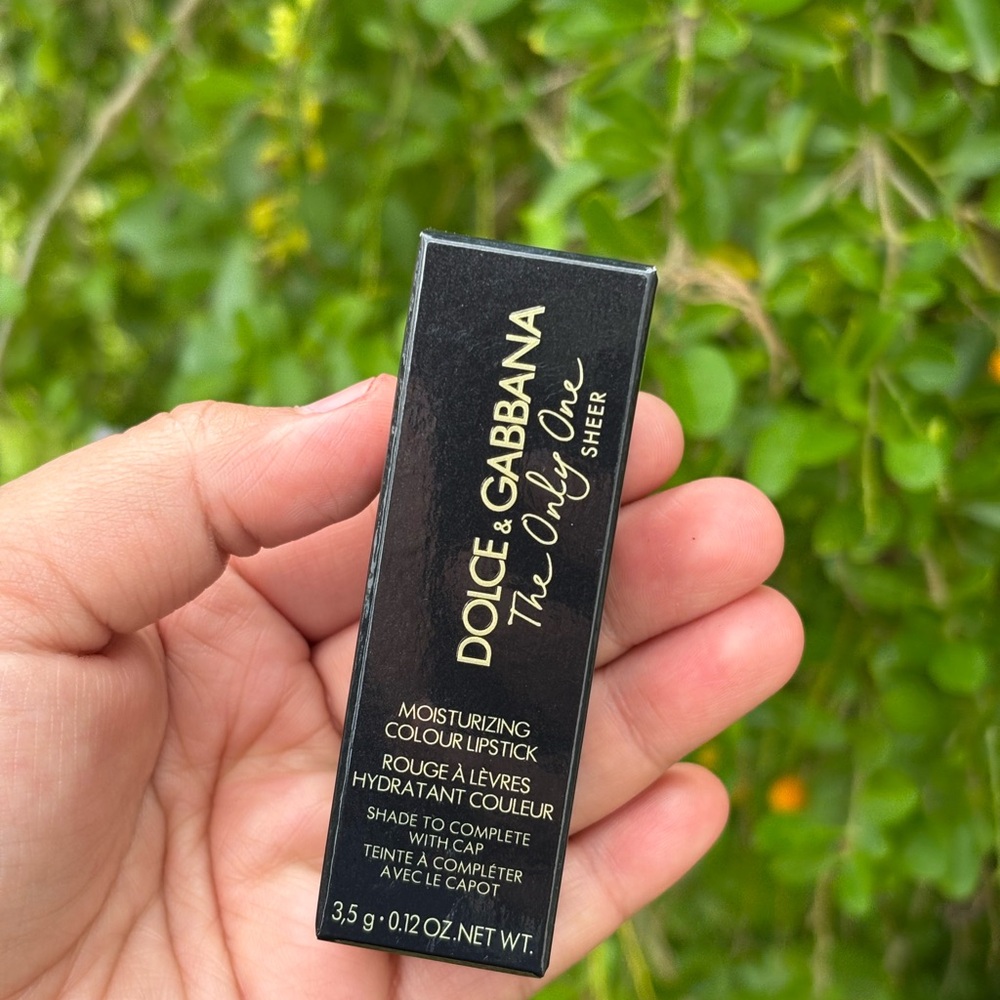 Dolce & Gabbana The Only One Sheer Lipstick - Black